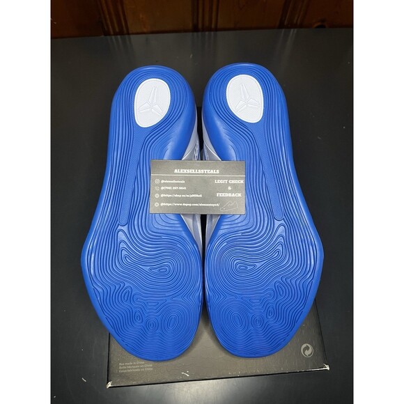 Kobe 9 EM Protro Low Hydrogen Blue / Grey  IH1401-402 Size 9.5 Men Baby Blue main image 5